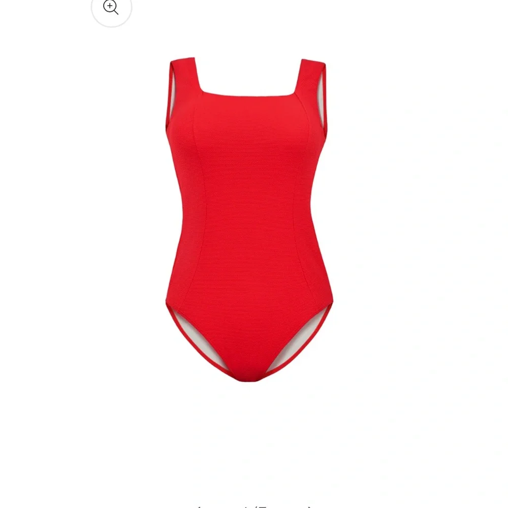Hermoza Josephine red one piece swimsuit, 10 NWT